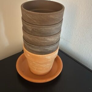 Assortment of planters